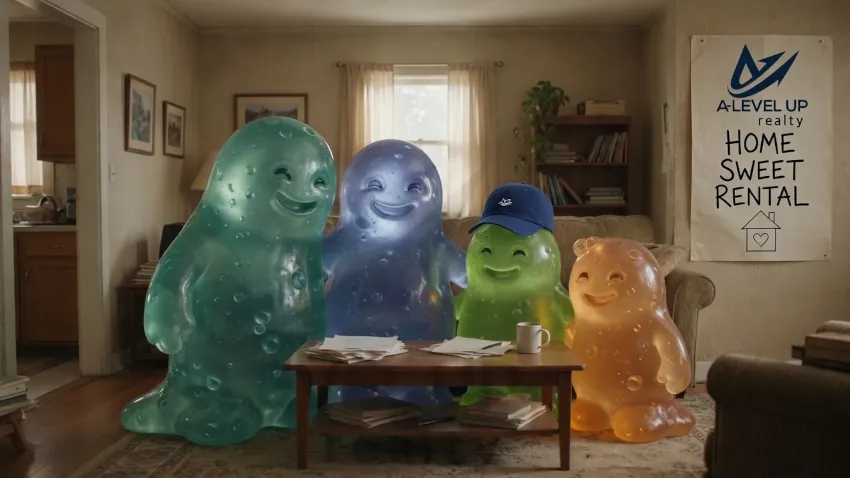 Family enjoying a comfortable home